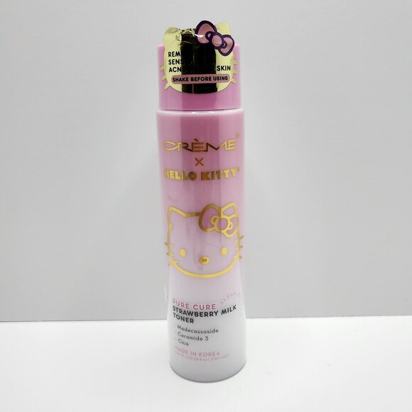 Hello Kitty Clear Cutie Face Masks + Strawberry Milk Toner | Pure Cure NWT - Picture 4 of 9